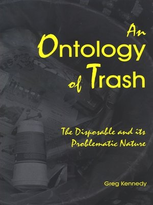 cover image of An Ontology of Trash